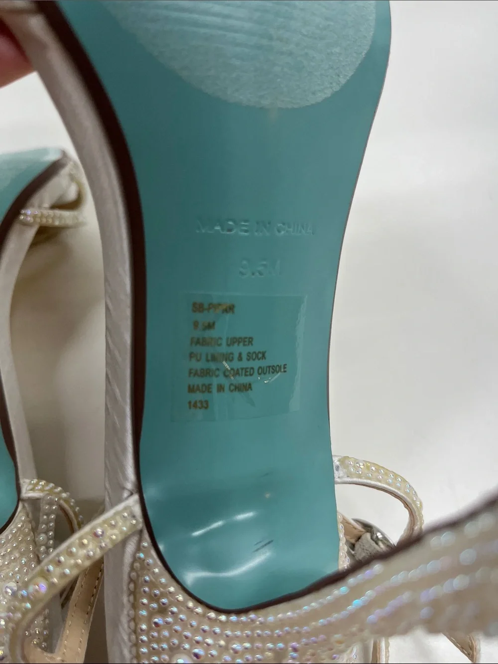 Betsey Johnson Piprr Heels Size 9.5